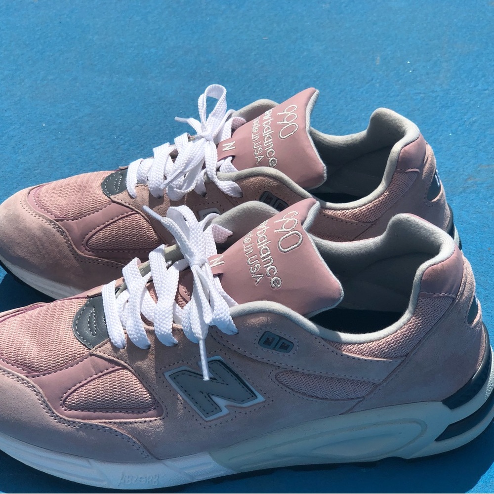 Kith X New Balance 990v2 Kithstrike Rose Size 10